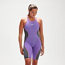 Fastskin LZR Pure Intent Purple Reign Schwimmanzug mit offenem Rücken für Damen - 28