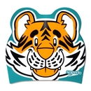 Infant Learn to Swim Aanadi Tiger Cub Cap Orange - ONE SIZE
