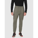 Men's Olive Solid Joggers - 32