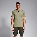 MENS COTTON/POLY TRAINING TEE GREEN - L