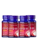 Puritan's Pride Coenzyme Q10 100mg - 120 Softgels Pack of 4