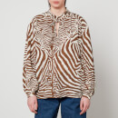 Barbour X House of Hackney Printed Lyocell Shirt - UK 10