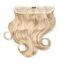 LullaBellz Thick 16 1-Piece Curly Clip in Hair Extensions - Light Blonde
