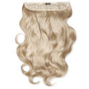 LullaBellz Thick 20 1-Piece Curly Clip in Hair Extensions - California Blonde