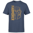 Star Wars The Mandalorian The Armorer Men's T-Shirt - Navy