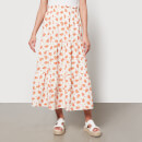 Aligne Hema Floral-Print Poplin Midi Skirt - EU 34/UK 6