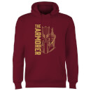 Star Wars The Mandalorian The Armorer Hoodie - Burgundy