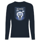 Star Wars The Mandalorian Bo-Katan Badge Men's Long Sleeve T-Shirt - Navy