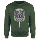 Star Wars The Mandalorian Fierce Warrior Sweatshirt - Green