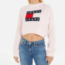 Tommy Jeans Flag Cable-Knit Sweater - XL