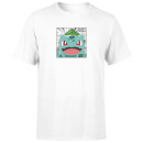 Pokémon Pokédex Bulbasaur #0001 Men's T-Shirt - White