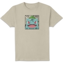 Pokémon Pokédex Bulbasaur #0001 Men's T-Shirt - Cream