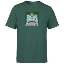 Pokémon Pokédex Bulbasaur #0001 Men's T-Shirt - Green