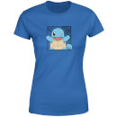 Pokémon Pokédex Squirtle #0007 Women's T-Shirt - Blue