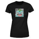 Pokémon Pokédex Bulbasaur #0001 Women's T-Shirt - Black
