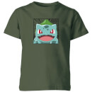 Pokémon Pokédex Bulbasaur #0001 Kids' T-Shirt - Green