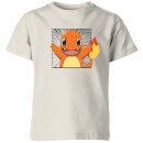 Pokémon Pokédex Charmander #0004 Kids' T-Shirt - Cream