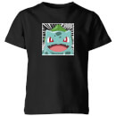 Pokémon Pokédex Bulbasaur #0001 Kids' T-Shirt - Black
