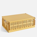 HAY Colour Crate Lid - Large - Golden Yellow