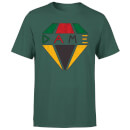 Creed DAME Diamond Logo Men's T-Shirt - Green - XS