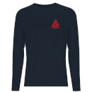 Creed Adonis Creed Athletics Logo Men's Long Sleeve T-Shirt - Navy