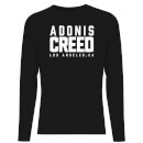 Creed Adonis Creed LA Logo Men's Long Sleeve T-Shirt - Black