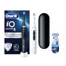 Oral B iO 5 Black & White Electric Toothbrushes + 4 refills