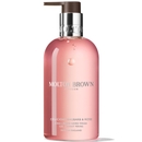 غسول اليدين السائل الراقي بالراوند والورد اللذيذ من Molton Brown بحجم 300 مل