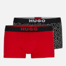 HUGO Two-Pack Cotton-Blend Brother Boxer Trunks - XL