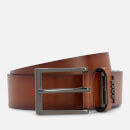 Boss Black Cole-Ant Logo Leather Belt - 90cm