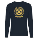 X-Men Xavier Institute For Gifted Youngsters Drk Long Sleeve T-Shirt - Navy