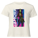 Guardians of the Galaxy Gamora Women's Cropped T-Shirt - Cream