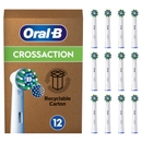 Oral B Cross Action Toothbrush Heads - 12 Pack