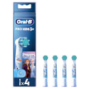 Oral-B Pro Kids Frozen Aufsteckbürsten für elektrische Zahnbürste, 4 Stück, für Kinder ab 3 Jahren