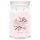 Yankee Candle Signature Jar Candle Large Jar Pink Cherry Vanilla 567g Yankee Candle Signature Jar Candle Large Jar Pink Cherry Vanilla 567g