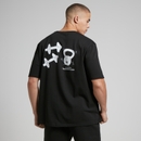 MP Herren Tempo Oversize-T-Shirt mit Grafik – Schwarz - XS