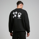 MP Tempo Graphic Crew Neck Sweatshirt til mænd – Sort - XS