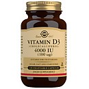 Solgar Vitamins Vitamin D3 (Cholecalciferol) 4000 IU (100µg) Vegetable Capsules x 120