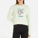 Calvin Klein Jeans Hyper Real Ck Cotton-Blend Jersey Sweatshirt - XS