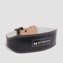 Myprotein Leather Lifting Belt – Sort - Small (23-32 Inch)