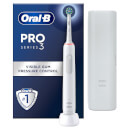 Oral B Pro 3500 Electric Toothbrush White with Travel Case