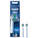 Oral B Precision Clean White Toothbrush Head - Pack of 2 Counts