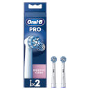Oral B Sensitive Clean White Toothbrush Head - Pack of 2 Counts