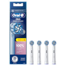 Oral B Sensitive Clean White Toothbrush Head - Pack of 4 Counts