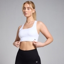 Бесшовное спортивное бра MP Shape — белый цвет - XXS Бесшовное спортивное бра MP Shape — белый цвет - XXS