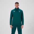 MENS IRELAND 1/4 ZIP TRAINING TOP GREEN/BLACK - 4XL