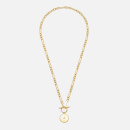 Estella Bartlett T-Bar Chain Star Coin Gold-Plated Necklace