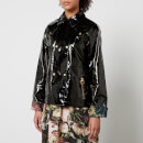 Barbour x House of Hackney Casterton Faux Patent-Leather Jacket - UK 10