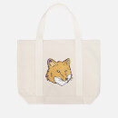 Maison Kitsuné Fox Head Canvas Tote Bag Maison Kitsuné Fox Head Canvas Tote Bag