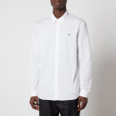 Lacoste Long Sleeved Classic Cotton-Poplin Shirt - S